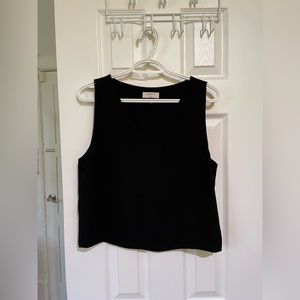 Babaton Aritzia Murphy V-Neck Sleeveless Blouse